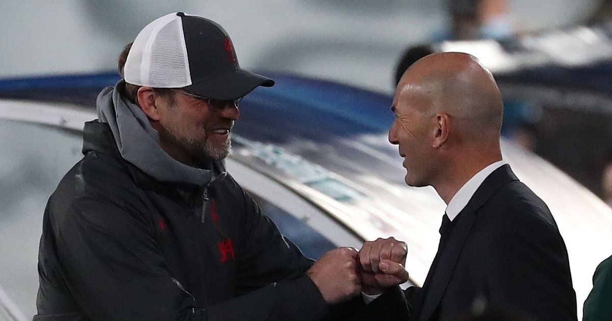 Zinedine Zidane responds to 'strange' Jurgen Klopp comment after Real Madrid beat Liverpool - Bóng Đá